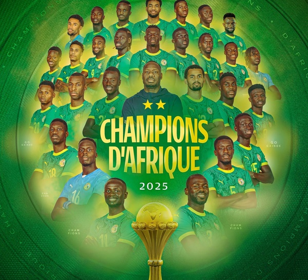Finale CAN 2025 : Le Sénégal sacré champion d’Afrique !