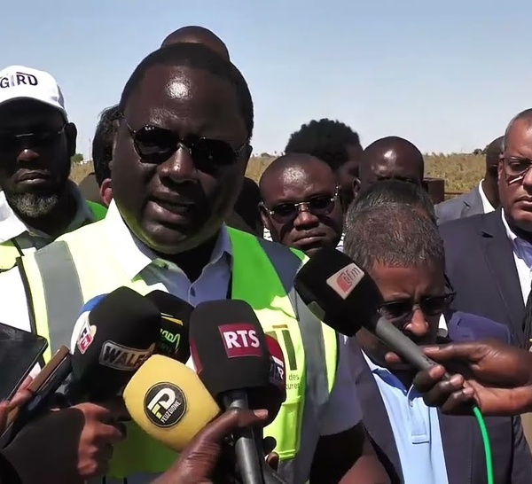 Saint Louis : Retard dans l'exécution des travaux de construction du pont de Rosso, le ministre Déthié Fall hausse le ton