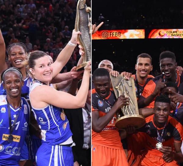 Basket : Une Coupe de France pour les Sénégalais Sy Diop et Fall