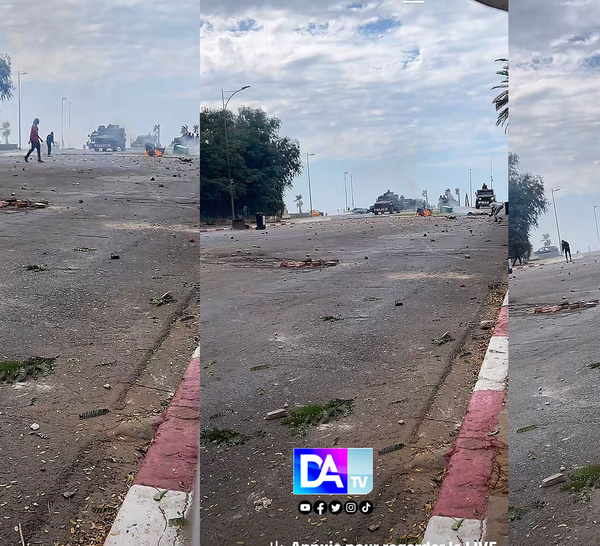 UCAD : « Mortal Kombat » entre étudiants et FDS sur la Corniche Ouest après la fermeture des restaurants universitaires