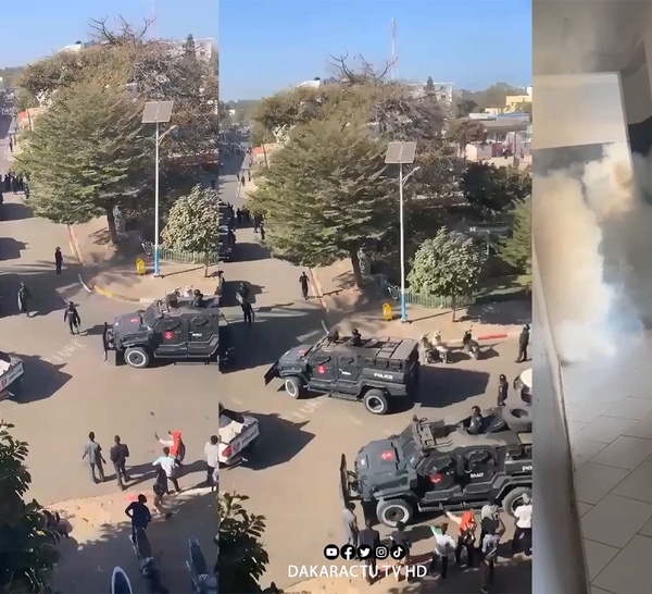 Tensions à l’UCAD : les Forces de défense et de sécurité de nouveau présentes sur le campus