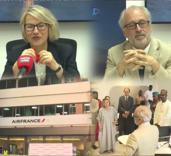 Air France, sous les couleurs de sa flotte modernisée, ouvre sa nouvelle agence à Dakar