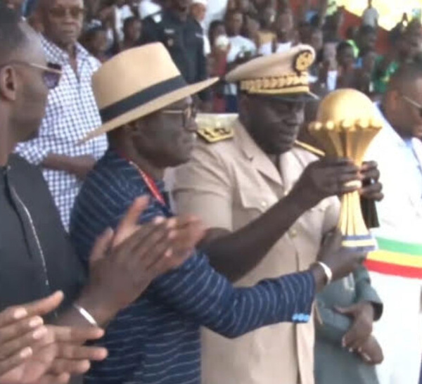 Kaolack : « Delloo Njukkel » : Le trophée de la CAN présenté aux kaolackois