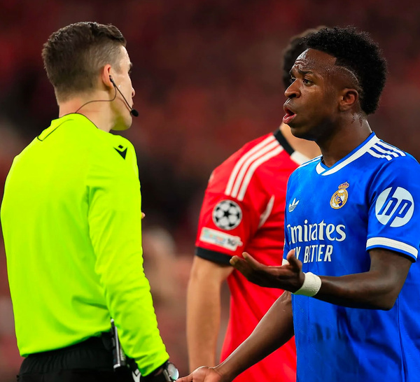Vinicius Jr victime d’une insulte raciste lors de Benfica-Real Madrid