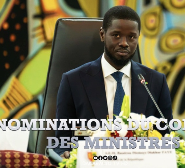 Les nominations en conseil des ministres du Mercredi 18 Février 2026