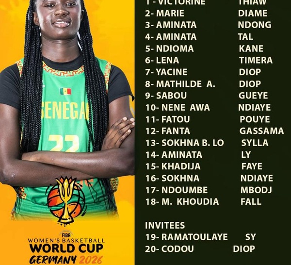 Mondial féminin 2026 : Cheikh Sarr dévoile une liste de 18 Lionnes pour les qualifications