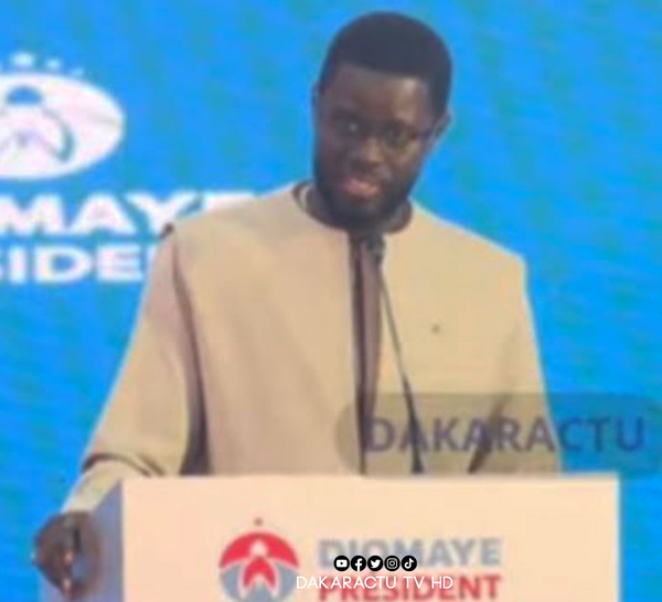 AG coalition DIOMAYE : "Rien absolument rien ne peut nous ébranler!" (Président de la République)