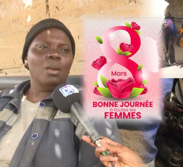 [Spécial 8 mars]  : Alimatou Ndiaye, la mécanicienne qui brise les codes