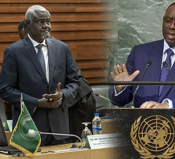 Soutien de taille pour Macky Sall : Moussa Faki Mahamat appuie sa candidature à l’ONU