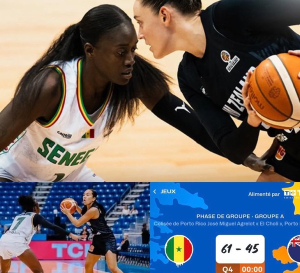 Qualifications Mondial 2026 : le Sénégal se relance face à la Nouvelle-Zélande (61-45)
