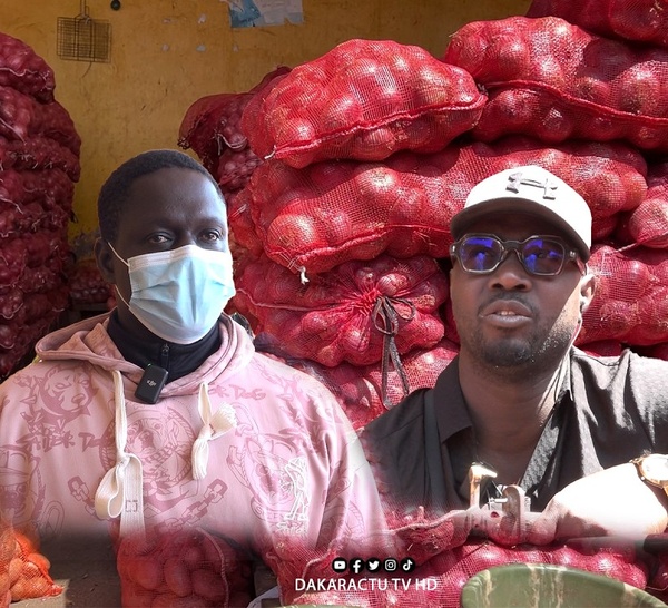 [REPORTAGE] Marché Castors : oignons et pommes de terre abondent à l’approche de la Korité