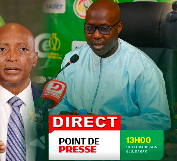 [🛑DIRECT]  Forfait en finale : la FSF face à la presse pour clarifier la situation