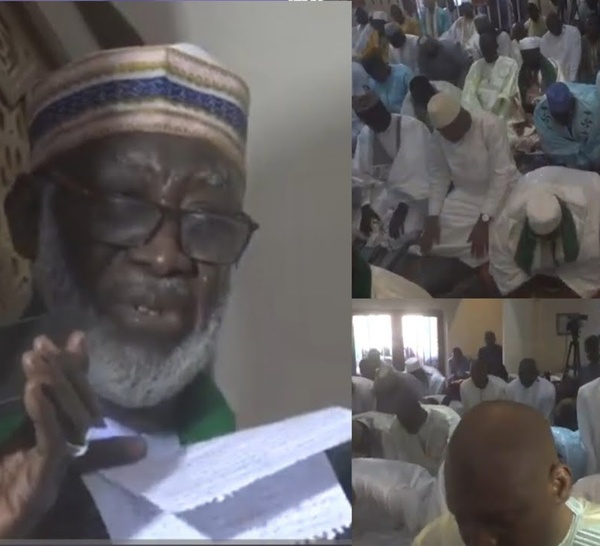 Priere Aid El Fitr à la Mosquée Omarienne : Imam Thierno Seydou Mountaga Tall évoque la situation dans les universités