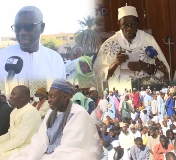 Priére de Korité  à la Mosquée Rawane Mbaye : des fidèles massivement mobilisés dans la ferveur, un vibrant appel à la paix et à l’unité lancé