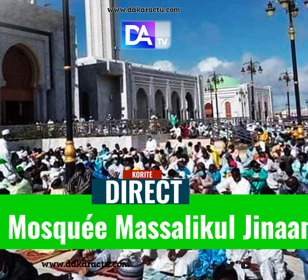[🛑DIRECT / Korite 2026 ] Grande Mosquée de Massalikul Jinaan - Suiviez la prière de Eïd al-Fitr 2026