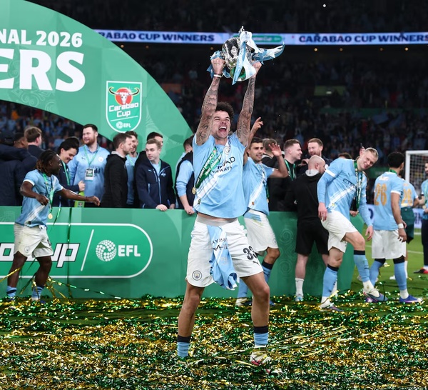 Manchester City sacré en FA Cup avec un doublé de O’Reilly qui scelle le sort d’Arsenal