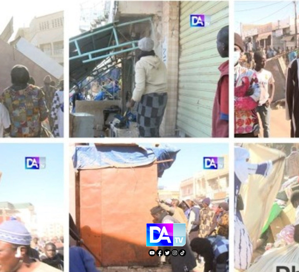 TOUBA— Ndigël de déguerpissement :/ les Baayfaal déjà à l’œuvre au marché Ocass