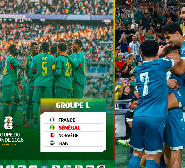 Mondial-2026 : l'Irak dernier qualifié, complète le groupe I de l'équipe de France et du Sénégal