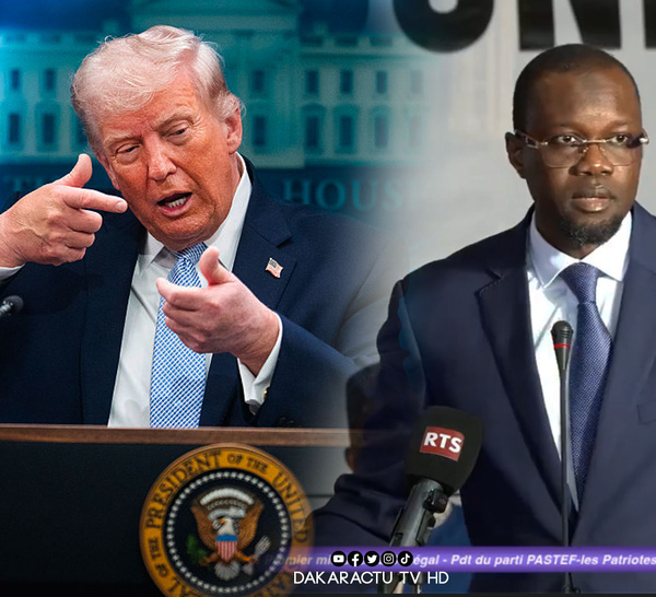 « Trump n’est pas un homme de paix, mais de déstabilisation du monde » : Ousmane Sonko charge les États-Unis et leurs alliés