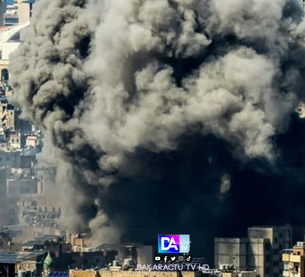 Liban: l'armée israélienne frappe au sud de Beyrouth, le Hezbollah tire des roquettes sur Israël