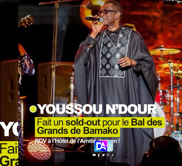 Attaques rebelles au Mali : le concert de Youssou Ndour menacé à Bamako