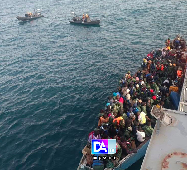Au large de Dakar : 153 migrants secourus in extremis par la Marine nationale