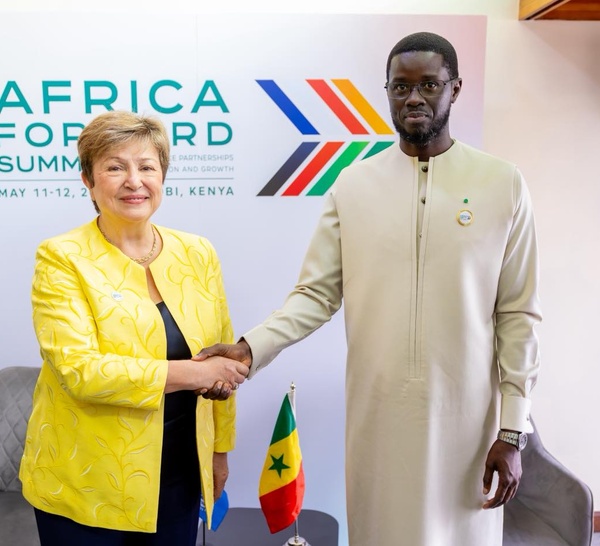 Dette et les chocs économiques: Le Président Bassirou Diomaye a échangé avec Christalina Georgieva