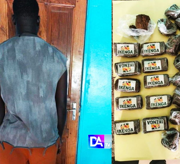 Lutte contre le trafic international de drogues: La Brigade commerciale des Douanes de Karang met la main sur 03,5 Kg de haschich