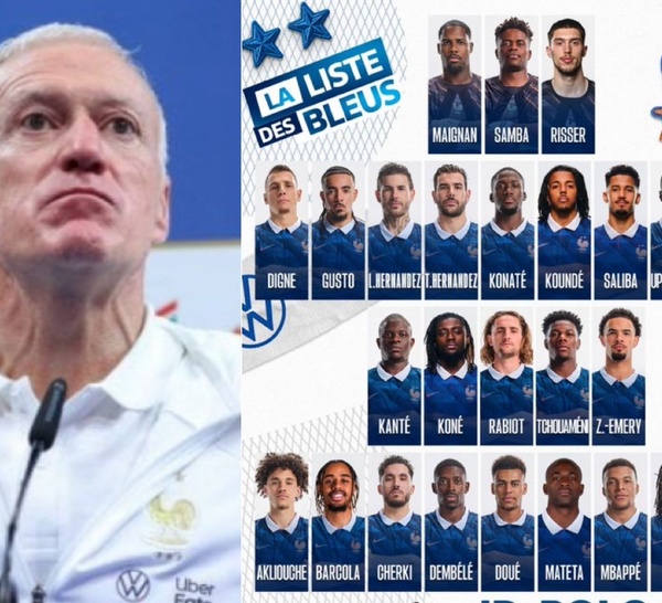 Coupe du monde 2026 : Deschamps dévoile une liste de 26 joueurs, en attendant le choc attendu face au Sénégal