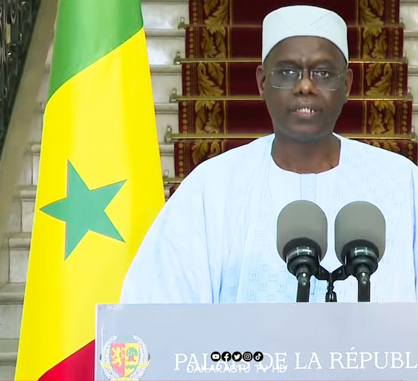 Al Amine Lo nommé Premier ministre, 72 heures après le limogeage d'Ousmane Sonko