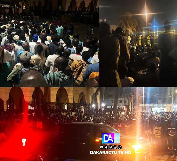 TOUBA- Inhumation nocturne et émouvante de Serigne Cheikh Saliou Mbacké / Le bâtisseur rejoint son guide et père Serigne Saliou