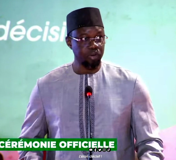 Ousmane Sonko après son élection à la tête du Pastef : «La révolution ne repose pas sur des trajectoires individuelles»