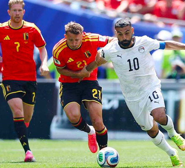 Coupe du monde 2026 – Groupe G : L’Égypte et la Belgique se quittent sur un nul (1-1)