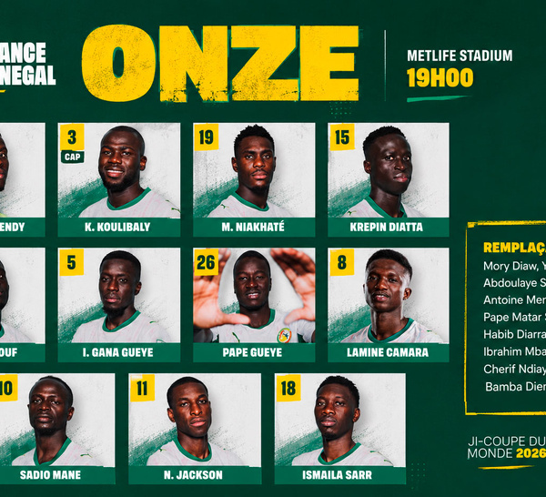 Sénégal – France : Le onze de départ des Lions dévoilé ,Pape Thiaw mise sur l’expérience et la vitesse pour défier les Bleus