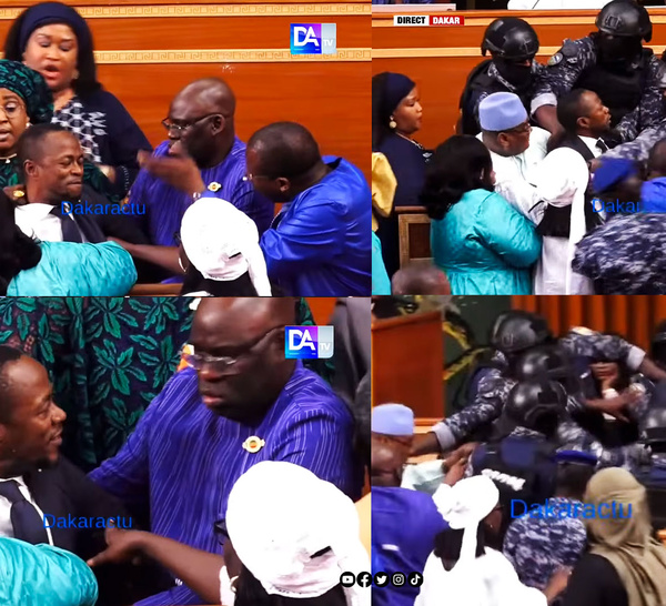 Assemblée nationale : le député Abdou Mbow évacué de l'hémicycle par les forces de sécurité