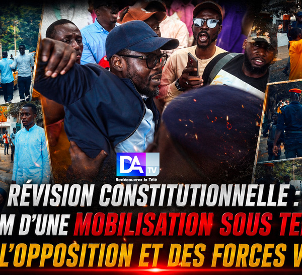 Révision constitutionnelle : le film d’une mobilisation sous tension de l’opposition et des forces vives