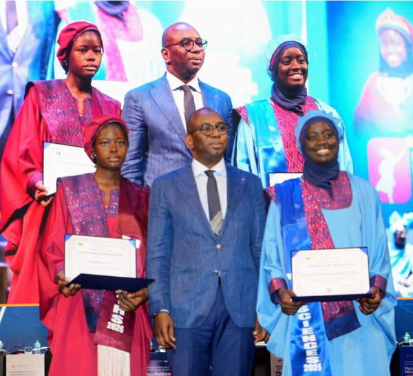 Célébration de l’excellence scientifique au Grand Théâtre : Khadidiatou Ka et Sokhna Mame Bousso Mbacké Guèye sacrées reines nationales 2026