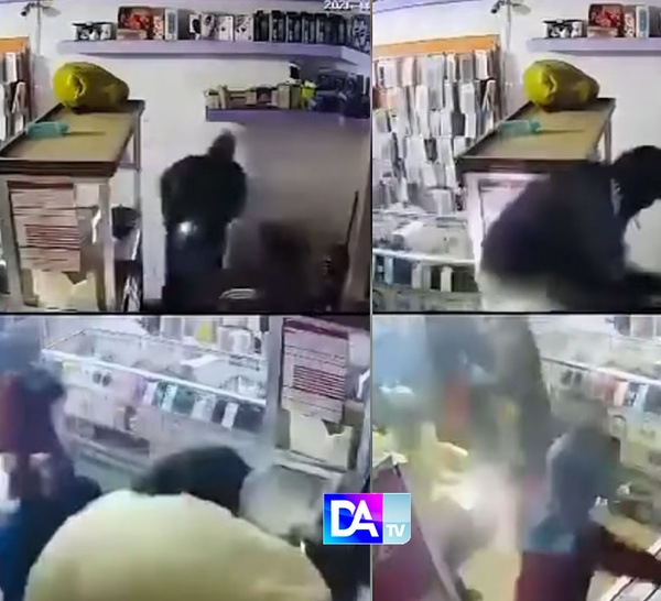 Point Wave braqué à Louga : le véhicule présumé des assaillants immobilisé à touba par la police…un mis en cause arrêté