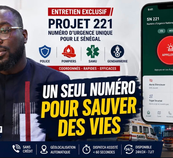 Entretien – Amadou Abdou Thiaw,ingénieur et cadre à la SONATEL SA : « Le Sénégal a les compétences pour se doter d'un numéro d'urgence unique »