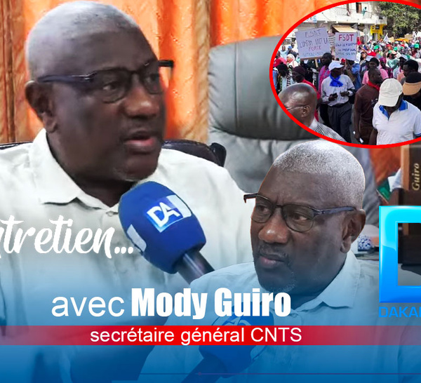 Grève générale : Le mot d’ordre suivi à plus de 75%, selon Mody Guiro SG de la CNTS