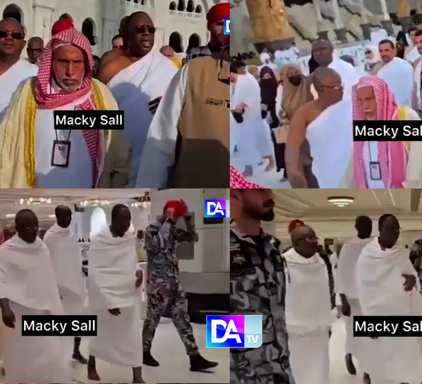 Macky Sall accomplit la Oumra en marge de sa tournée internationale