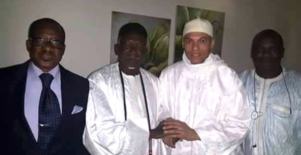 Le fils aîné du Khalife parmi les premiers Sénégalais à rencontrer Karim libre