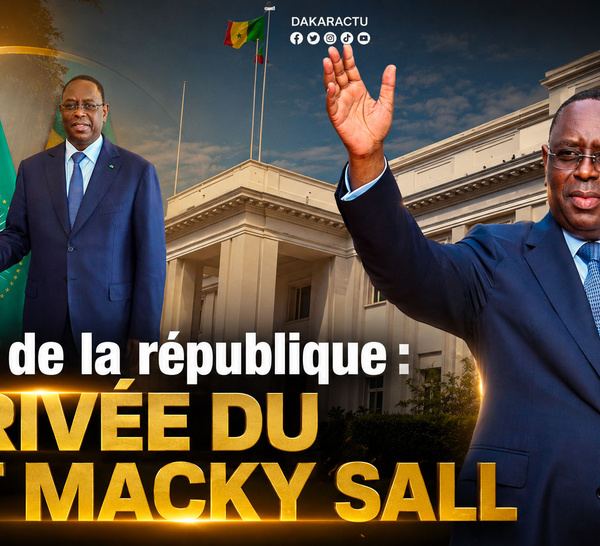 🔴 DIRECT – Palais de la République : Arrivée très attendue de Macky Sall