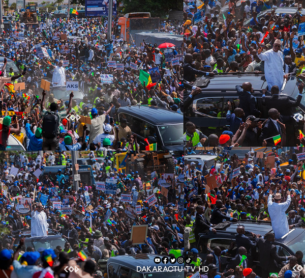 Retour de Macky Sall : des centaines de milliers de Sénégalais mobilisés pour accueillir l’ancien président