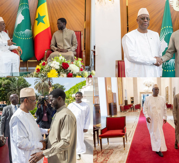 Tête-à-tête au Palais : Le PR Diomaye Faye  et Macky  Sall en toute intimité autour de la candidature à l’ONU, une rencontre symbolique au sommet de l’État