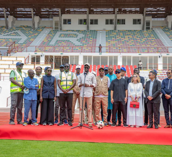 JOJ2026/ Le président Bassirou Diomaye Faye à la réception de la piscine Olympique et du stade Iba Mar Diop: « Le Sénégal doit relever le défi au nom de l’Afrique »