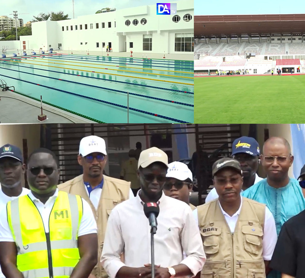 JOJ2026 / Le président Bassirou Diomaye Faye à la réception de la piscine Olympique et du stade Iba Mar Diop : « Le Sénégal doit relever le défi au nom de l’Afrique »