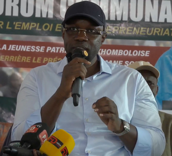 Ousmane Sonko à Khombole: " Tey laniouy xam kane moy patriote ak kouko nékoul"