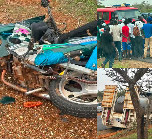 Kébémer : un conducteur de moto Jakarta et son passager tués dans une collision avec un camion