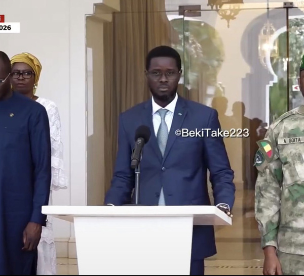 Terrorisme au Sahel : Le Président Diomaye réaffirme son soutien sécuritaire à Assimi Goïta après l’attaque meurtrière au Mali